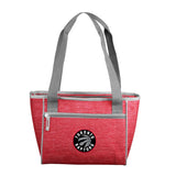 Toronto Raptors Crosshatch 16 Can Cooler Tote - Logo Brands - Flyclothing LLC