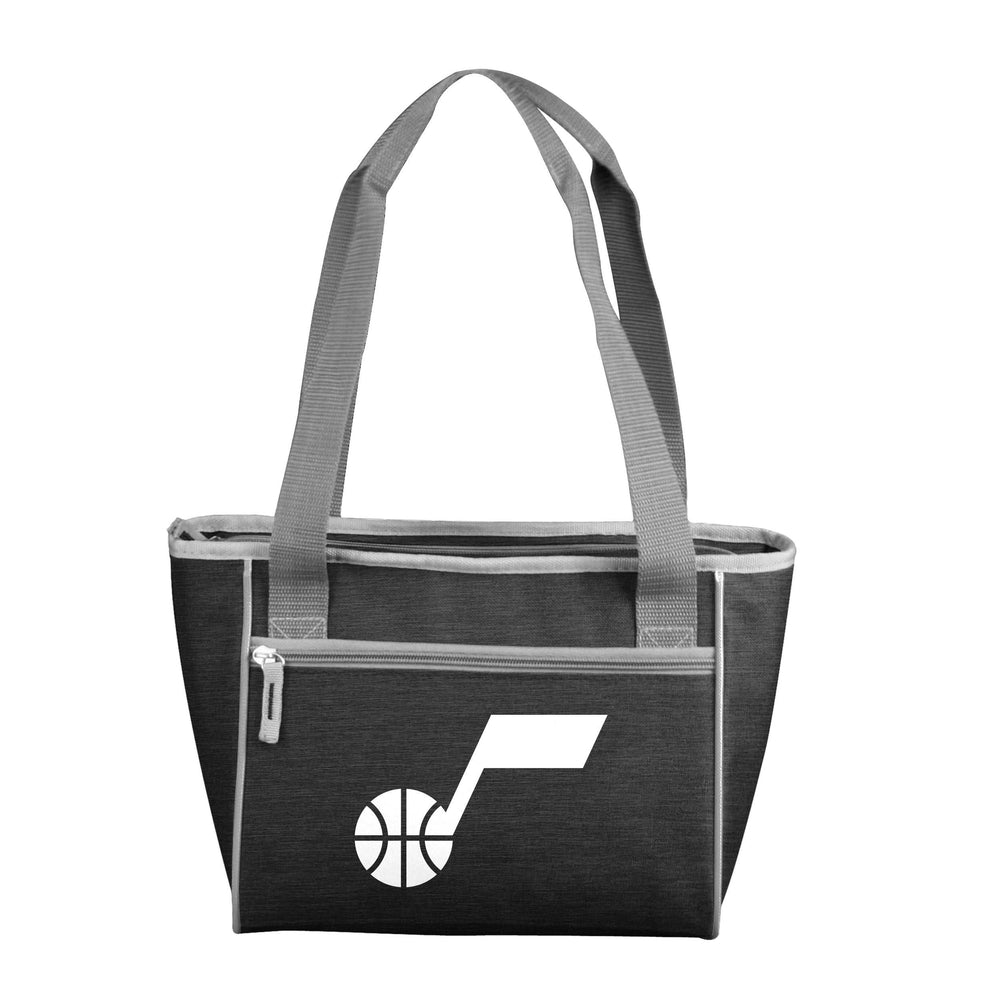 Utah Jazz Crosshatch 16 Can Cooler Tote - Logo Brands - Flyclothing LLC