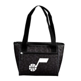 Utah Jazz Leopard Print 16 Can Cooler Tote - Logo Brands - Flyclothing LLC