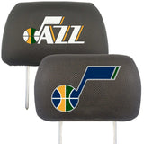 NBA - Utah Jazz Head Rest Cover - Logo Brands - Flyclothing LLC