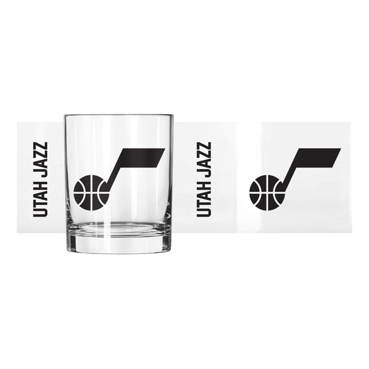 Utah Jazz 14oz Gameday Rocks Glass - Logo Brands - Flyclothing LLC