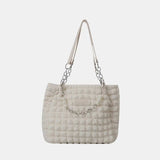 Bubble Textured Tote Bag - Trendsi - Flyclothing LLC