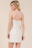 GeeGee Lace Detail Adjustable Strap Mini Cami Dress - Trendsi - Flyclothing LLC