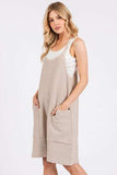 Mittoshop Scoop Neck Spaghetti Strap Overalls with Pockets - Trendsi - Flyclothing LLC