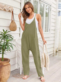 V-Neck Spaghetti Strap Jumpsuit - Trendsi - Flyclothing LLC