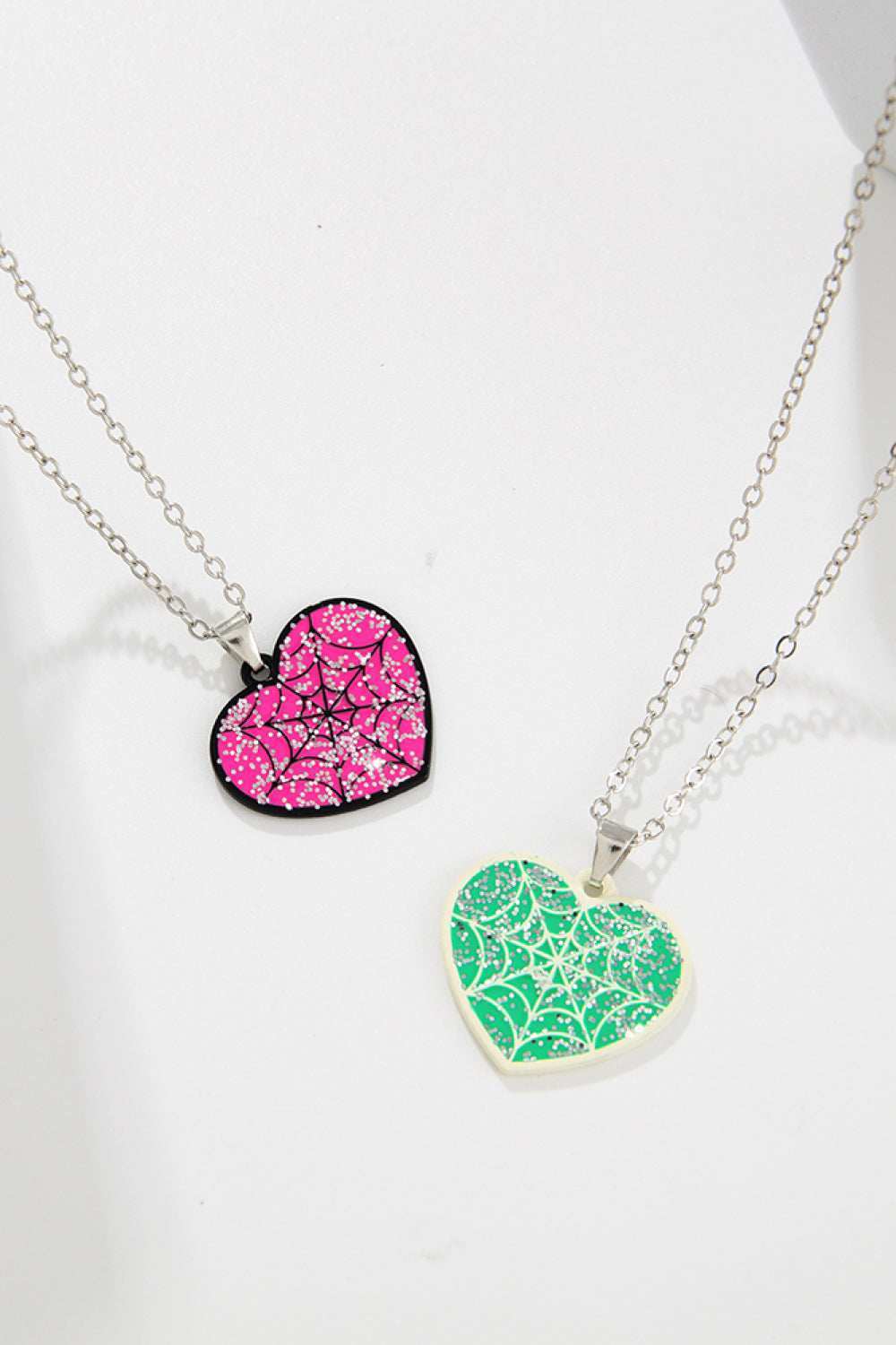 Two-Piece Halloween Theme Necklace Set - Trendsi - Flyclothing LLC