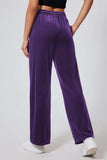 Drawstring Elastic Waist Straight Leg Pants - Trendsi - Flyclothing LLC