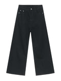 Men's Mid Rise Wide Leg Jeans - Trendsi - Flyclothing LLC