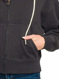 Zenana Fleece Cropped Zip-up Hoodie with Pockets - Trendsi - Flyclothing LLC