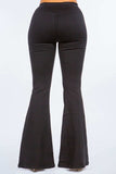 American Bazi High Waist Pull On Flare Jeans - Trendsi - Flyclothing LLC