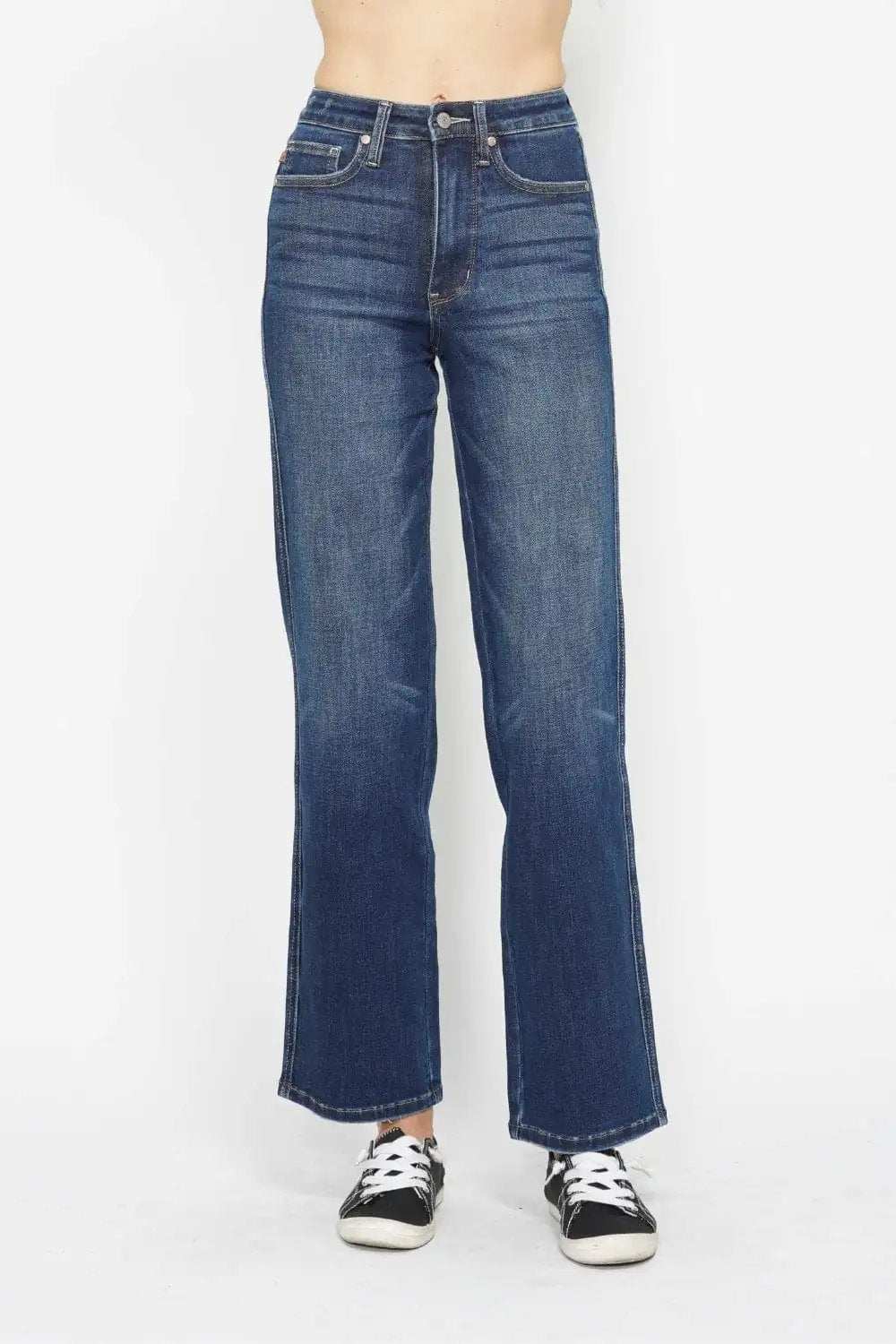 Judy Blue Full Size High Waist Tummy Control Jeans - Trendsi - Flyclothing LLC