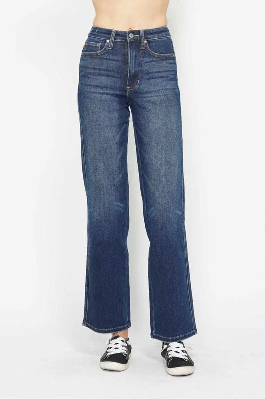 Judy Blue Full Size High Waist Tummy Control Jeans - Trendsi - Flyclothing LLC