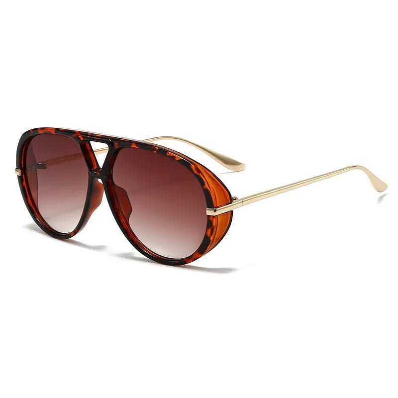 Aviator Fashion Sunglasses with Yellow Tinted Lenses - Trendsi - Flyclothing LLC