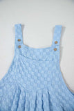 Checkered Pocketed Wide Leg Overalls - Trendsi - Flyclothing LLC