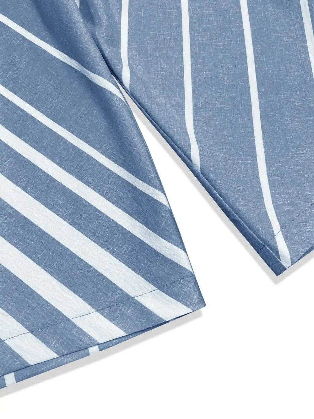 Striped Elastic Waist Wide Leg Pants - Trendsi - Flyclothing LLC