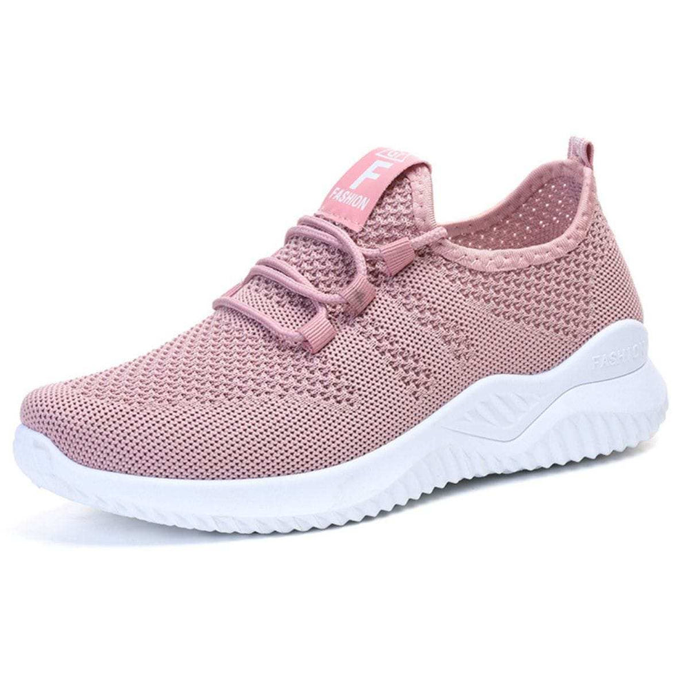 Breathable Mesh Lace Up Athletic - Trendsi - Flyclothing LLC