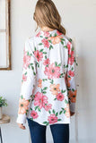 Heimish Full Size Multi Color Floral Blazers with Tunic Plus Size - Trendsi - Flyclothing LLC