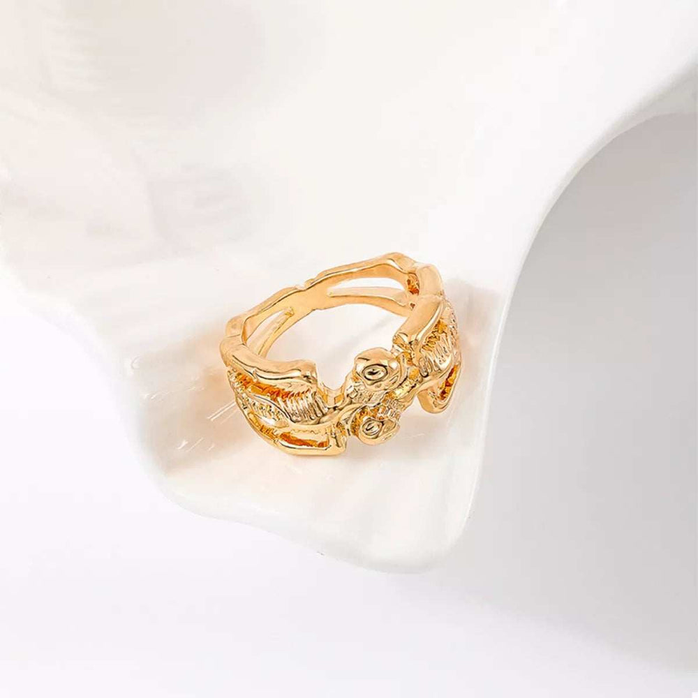 Halloween Skull Alloy Ring - Trendsi - Flyclothing LLC