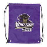 Whittier College Cruise Backsack - Logo Brands - Flyclothing LLC