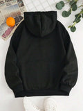 Drawstring Dropped Shoulder Hoodie - Trendsi - Flyclothing LLC