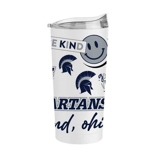 Case Western Reserve U 20oz Native Powder Coat Tumbler - Logo Brands - Flyclothing LLC