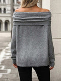 Turtleneck Long Sleeve Sweater - Trendsi - Flyclothing LLC