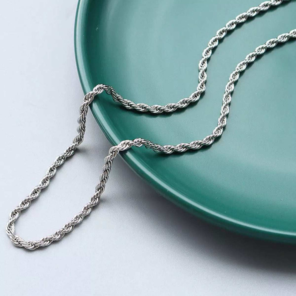 Titanium Steel Chain Necklace - Trendsi - Flyclothing LLC