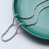 Titanium Steel Chain Necklace - Trendsi - Flyclothing LLC