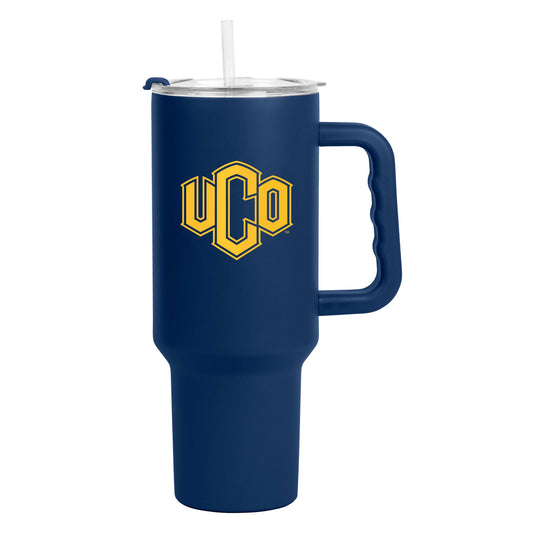 Central Oklahoma 40oz Flipside Powder Coat Tumbler - Logo Brands - Flyclothing LLC