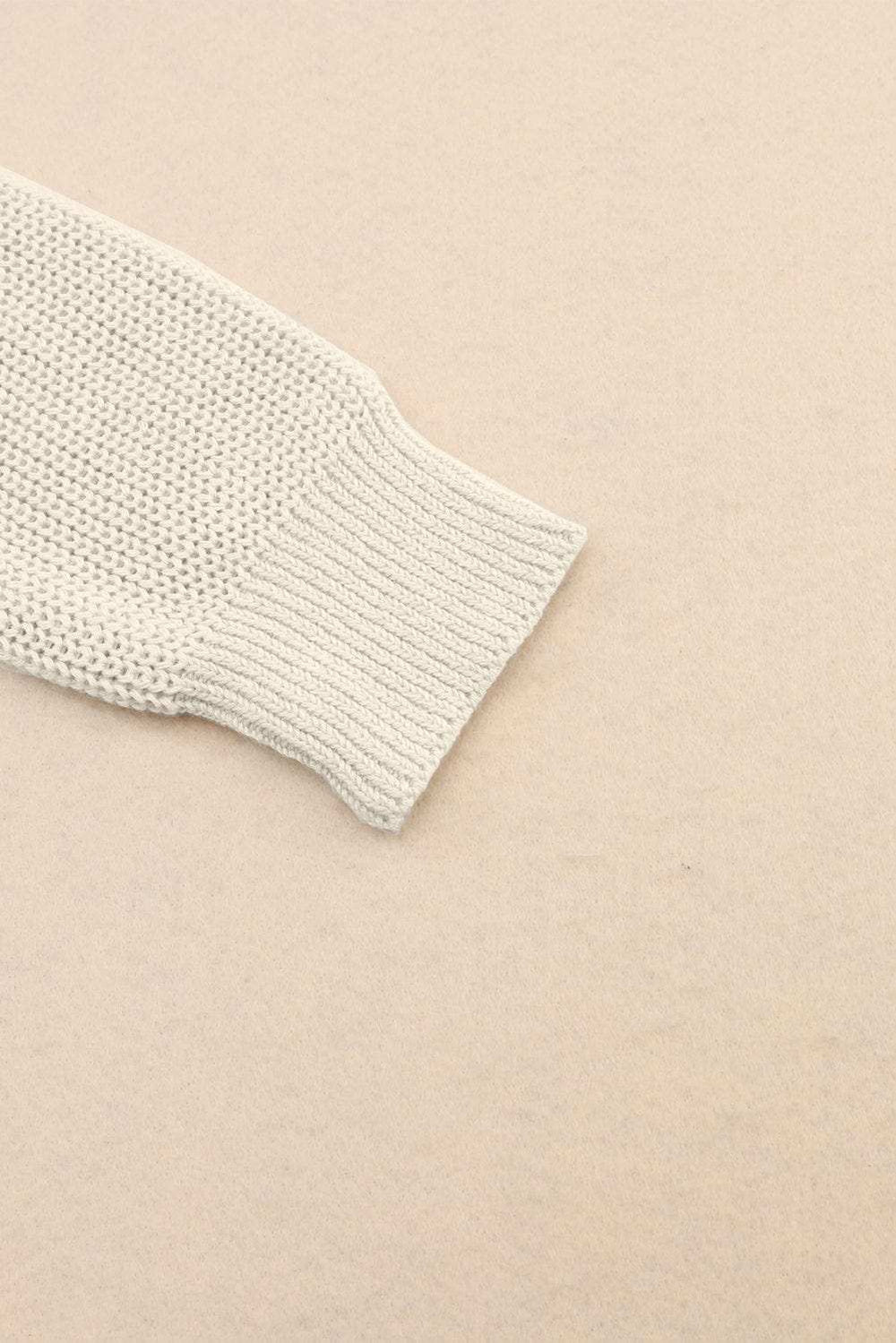 V-Neck Drop Shoulder Sweater - Trendsi - Flyclothing LLC