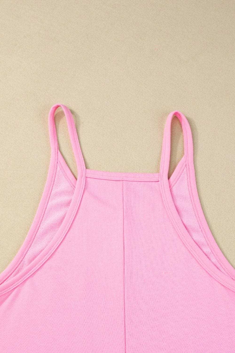 Sleeveless Romper with Pockets - Trendsi - Flyclothing LLC