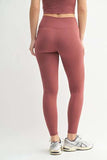 MONO B Venice Cloud Light Sculpt High-Waisted Leggings - Trendsi - Flyclothing LLC