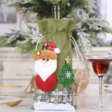Assorted 2-Piece Christmas Doll Wine Bottle Covers - Trendsi - Flyclothing LLC