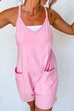 Sleeveless Romper with Pockets - Trendsi - Flyclothing LLC