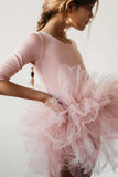 Vintage Pink 3/4 Tutu Leotard - Mila & Rose ® - Flyclothing LLC