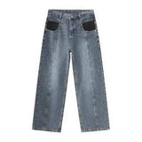 Mid Rise Waist Jeans with Pockets - Trendsi - Flyclothing LLC