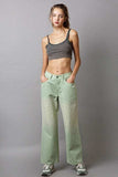 POL Embellishments Gradient Wide Leg Pants - Trendsi - Flyclothing LLC