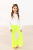 SALE Neon Yellow Velvet Bells - Mila & Rose ® - Flyclothing LLC