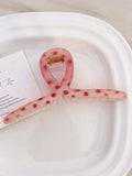 PC Polka Dot Hair Claw Clip - Trendsi - Flyclothing LLC