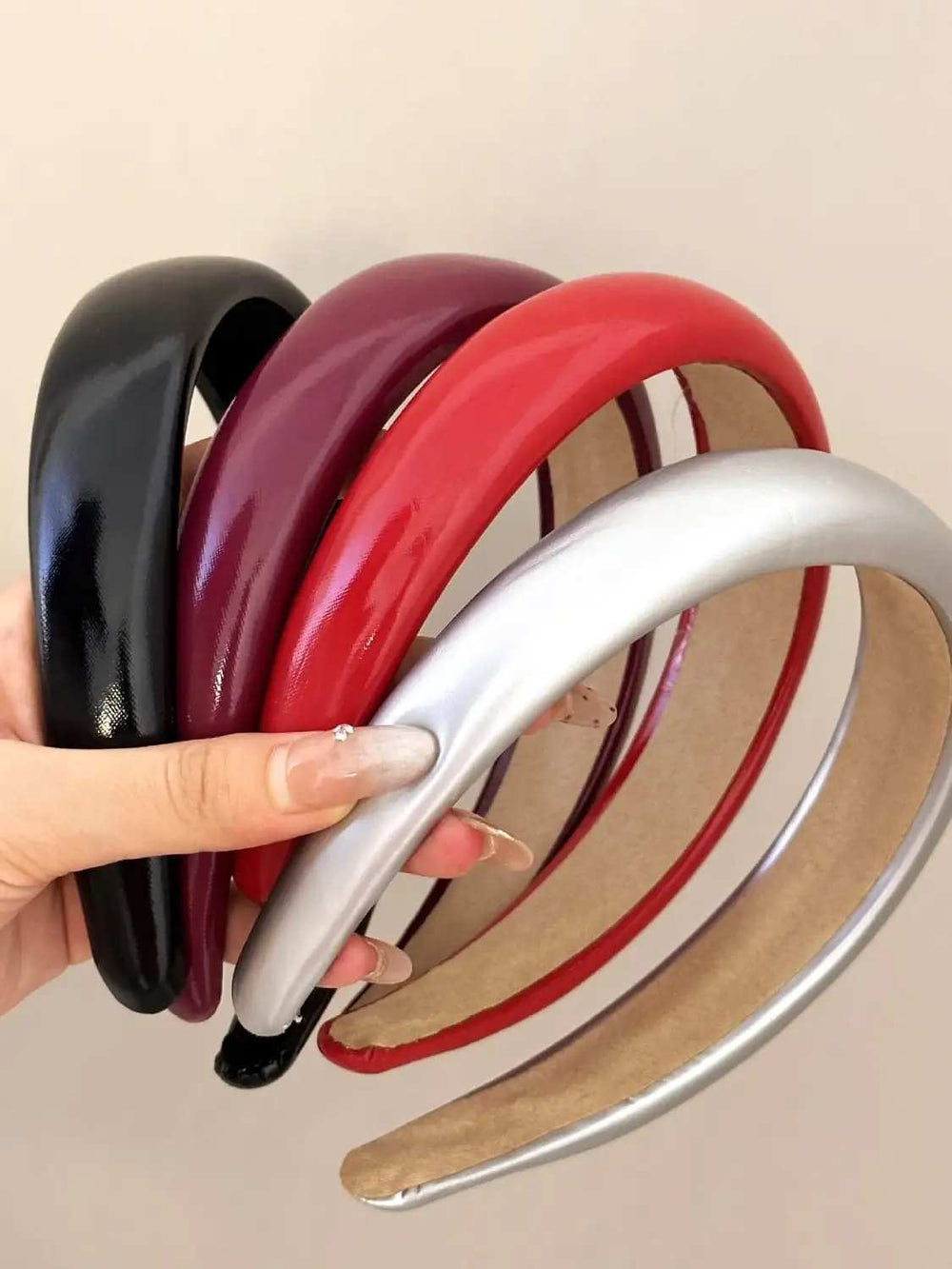 PU Leather Wide Headband - Trendsi - Flyclothing LLC