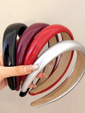 PU Leather Wide Headband - Trendsi - Flyclothing LLC