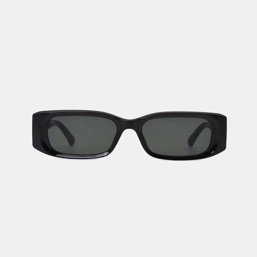 Polycarbonate Frame Rectangle Sunglasses - Trendsi - Flyclothing LLC