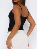 Lace Square Neck Cami - Trendsi - Flyclothing LLC