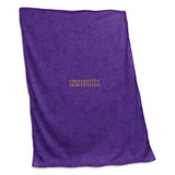Montevallo Purple Paisley Screened Sweatshirt Blanket - Logo Brands - Flyclothing LLC