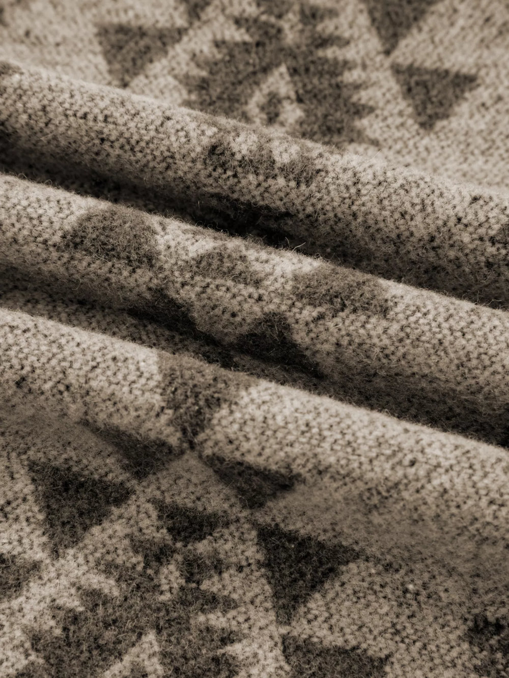 Western Aztec Print Color Block Patchwork Drawstring Hooded Shacket - Trendsi - Flyclothing LLC