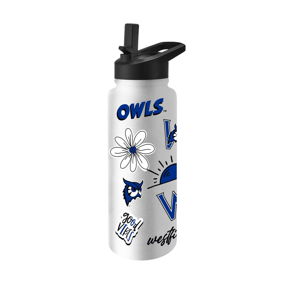 Westfield State University 34oz Native Quencher Bottle - Logo Brands - Flyclothing LLC