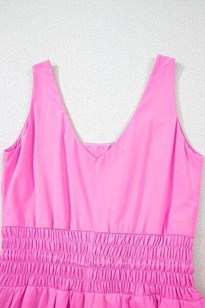 Drawstring Wide Strap Romper - Trendsi - Flyclothing LLC