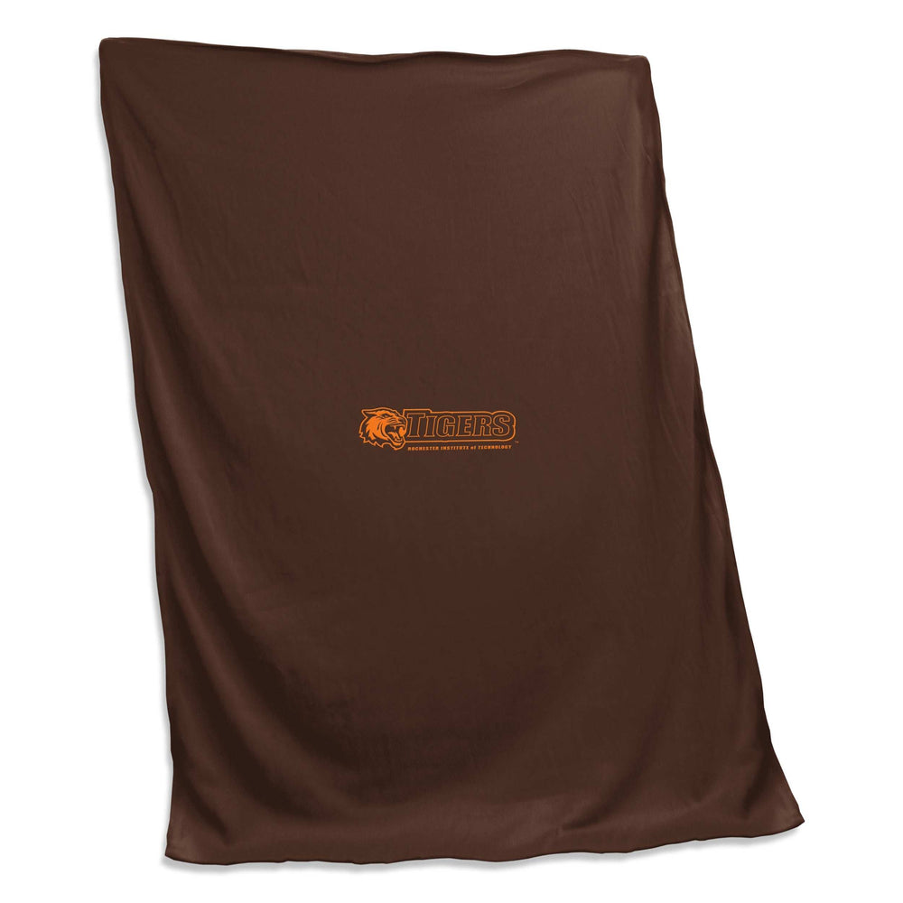 Rochester Inst of Technology Sweatshirt Blanket (Screened) - Logo Brands - Flyclothing LLC