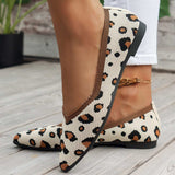 Point Toe Mesh Flat Slip-Ons - Trendsi - Flyclothing LLC