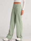 High Waist Wide Leg Pants - Trendsi - Flyclothing LLC